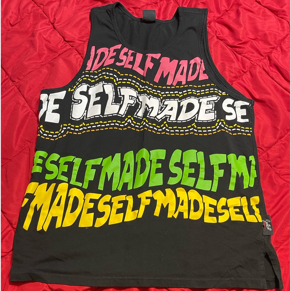 Graphic black, extra large tank top